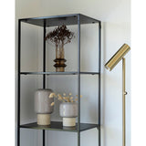 Meijer - Stehleuchte - Messing - Stahl - 210 cm