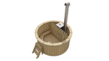 Hottub met interne RVS kachel