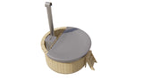 Hottub met interne RVS kachel