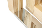 Porte simple avec fenêtre DL11 RS pin 90,5x196cm
