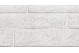 Assiette à motif Berton Rock blanc/gris 184 simple face