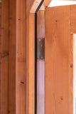 Deur enkel met raam LS Red Class Wood 100x205cm