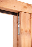 Opgeklampte deur dubbel LS Red Class Wood 185x205cm