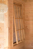 Einflügeliges Fenster Red Class Wood 100 x 155,4 cm