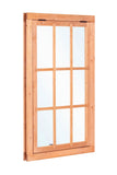 Einflügeliges Fenster Red Class Wood 100 x 155,4 cm