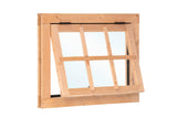 Drehfenster einzeln LS Red Class Wood 90x70cm