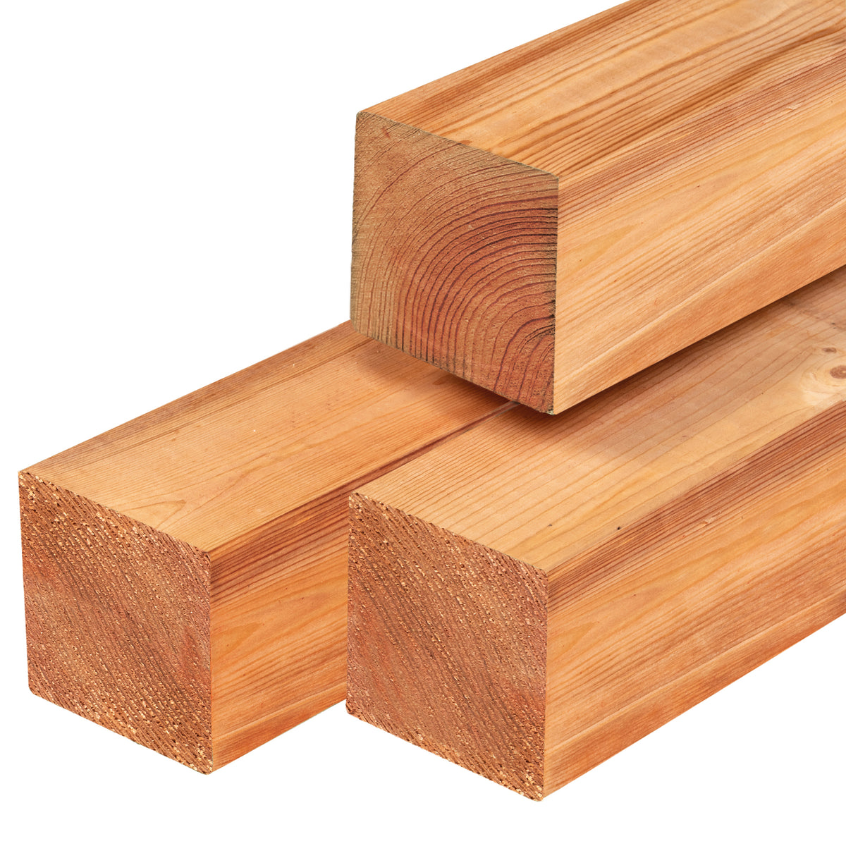 Paal Red Class Wood 12.0x12.0x400cm
