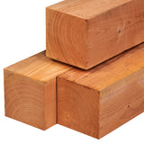 Poteau en bois rouge de classe 20,0 x 20,0 x 400 cm