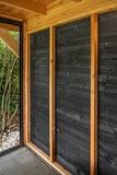 Schwedenrabatt Eco Nordeuropäische Fichte schwarz gespritzt 1,1/2,2x19,5x240cm