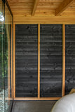 Schwedenrabatt Eco Nordeuropäische Fichte schwarz gespritzt 1,1/2,2x19,5x360cm