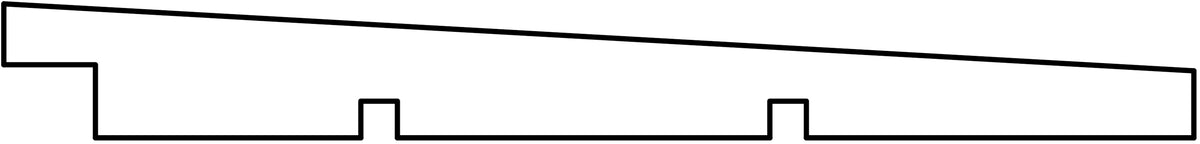 Schwedenrabatt Eco Douglas 1,1/2,2x19,5x400cm