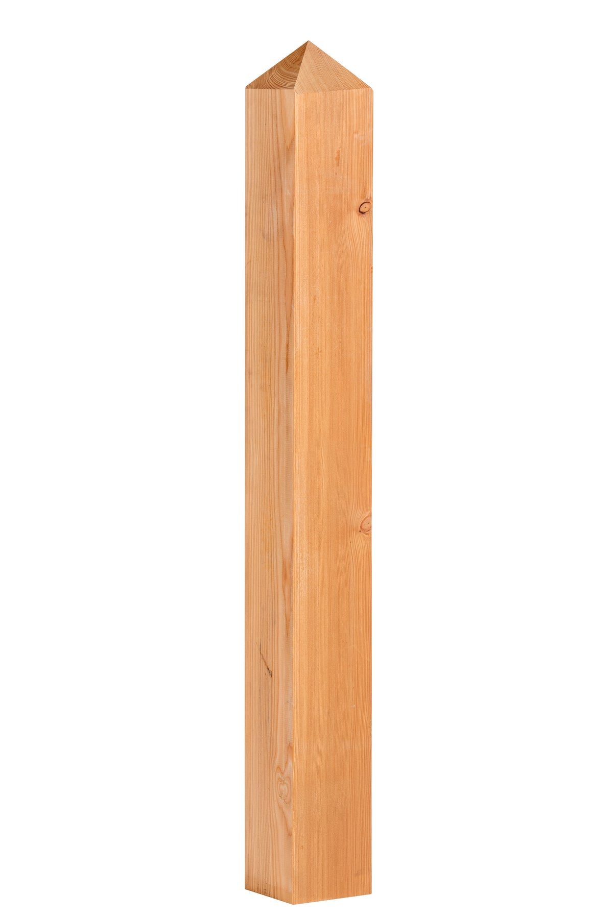 Pfosten aus Douglasie mit Rautenkopf 14,0x14,0x125cm