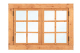 Doppelschwenkfenster RS ​​Red Class Wood 125,2x90cm