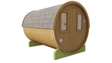 Saunafass aus Thermoholz Ø205x300