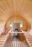 Thermowood saunabarrel Ø205x250