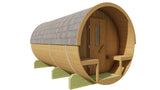 Tonneau de sauna en bois thermo-bois Ø205x400