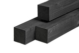 Pfosten Douglasie schwarz imprägniert 15,0x15,0x300cm