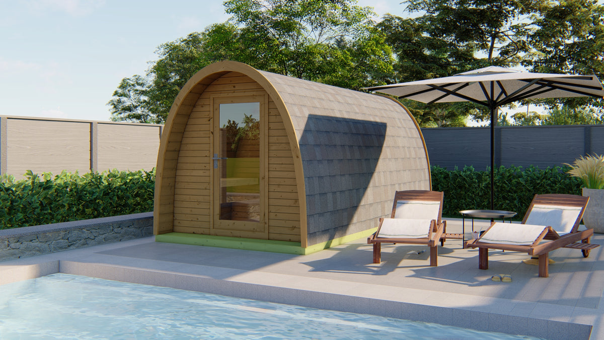 Sauna POD 480cm - Thermowood Tolva