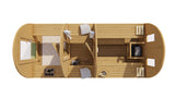 Sauna POD 480cm - Thermowood Tolva