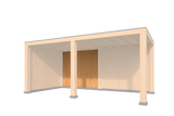RCW wisselsponning | vert. wand | Type B (250x224cm)
