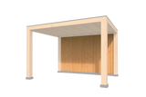 RCW wisselsponning | vert. wand | Type D (350x224cm)