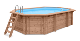 Luxus-Holzschwimmbecken Daaibooi Beach 563x352x124cm