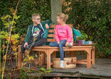 Baumbank aus Hartholz