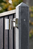 Poteau Berton IJssel anthracite modèle intermédiaire avec entrée de câble 280