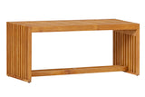 Riverside teak bijzetbankje 110x35cm