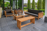 Riverside teak bijzetbankje 110x35cm
