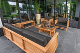 Riverside teak bijzetbankje 110x35cm