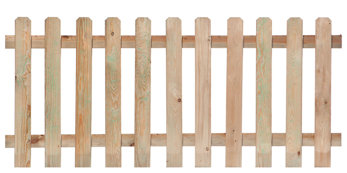 Gartenzaun gerade 80cm
