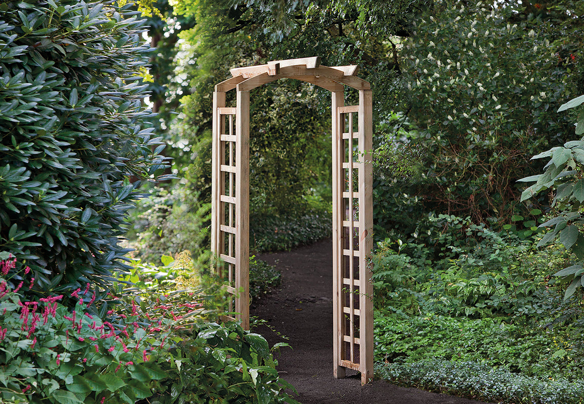 Pergola-Set Bogen 90x50x214