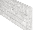Assiette étroite motif Nostalgie Berton blanc/gris 184
