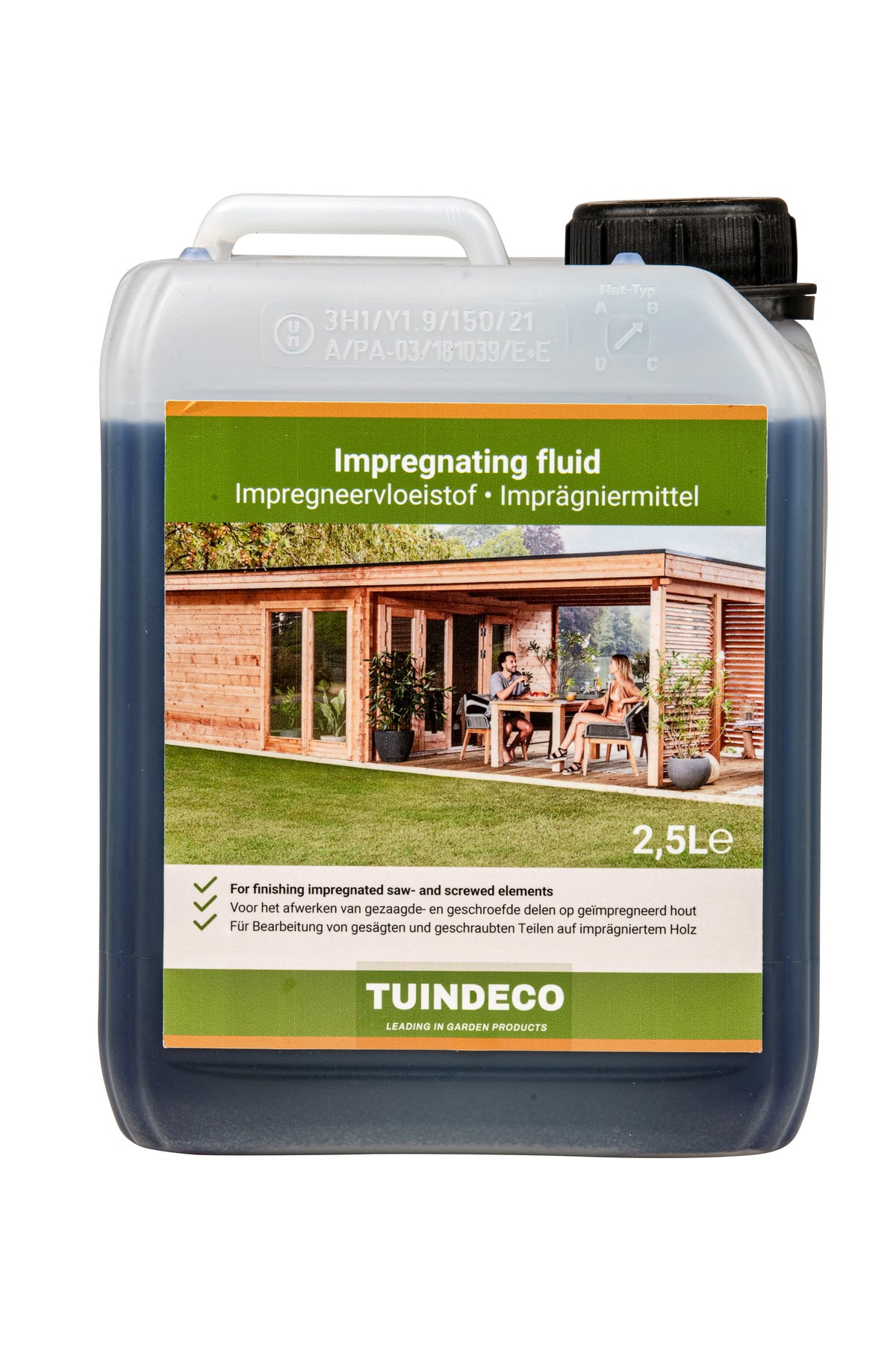 Liquide d'imprégnation vert 2,5 litres