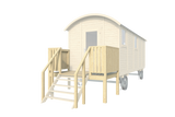 Veranda mit Vordereingang