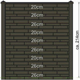 Poteau d'angle revêtu Berton Reest 280
