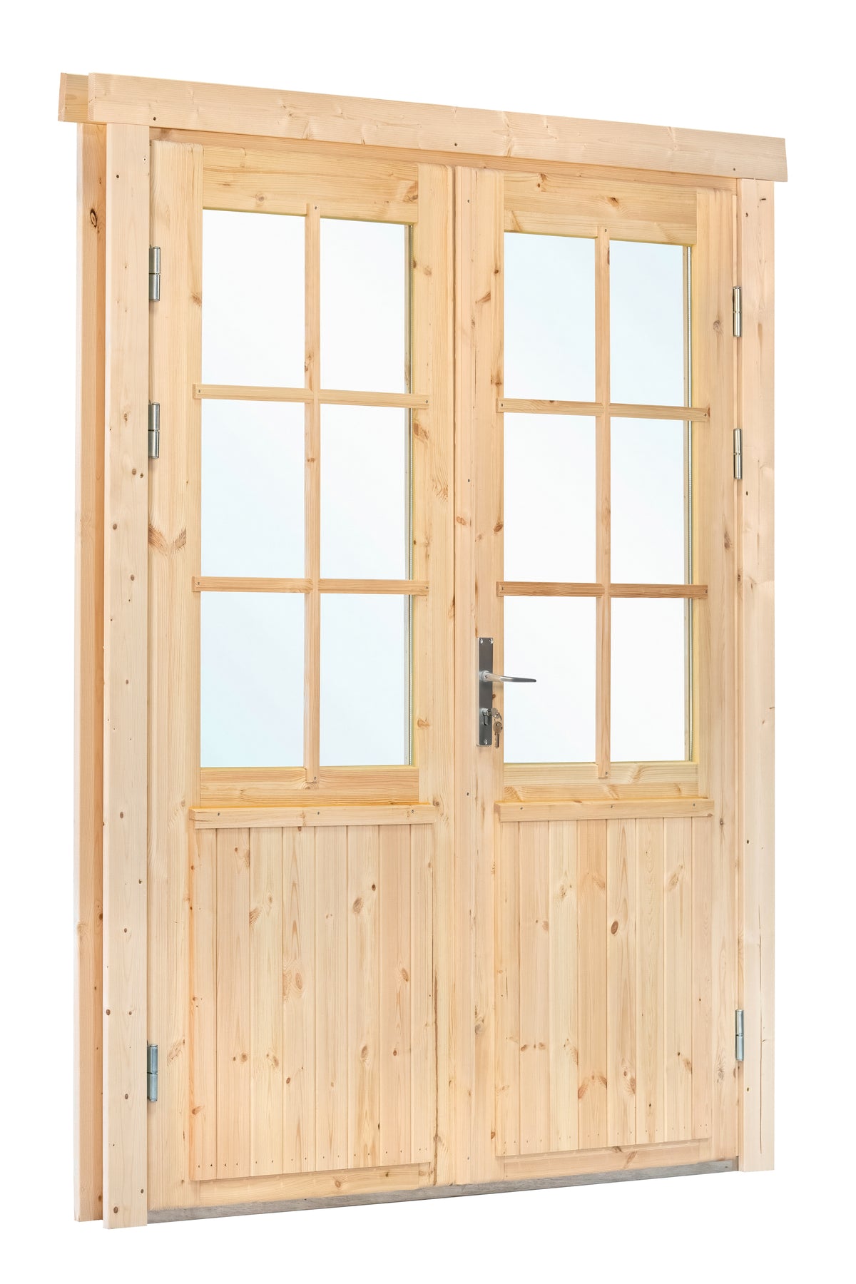 Deur dubbel met raam XXL RS vuren 181.5x215cm