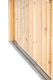 Deur dubbel met raam XXL RS vuren 181.5x215cm