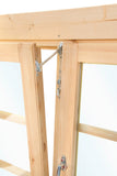Draai- /kiepraam triple L1 vuren 220.5x105.1cm