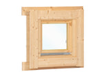 Draai- /kiepraam enkel L5.1 vuren 62.5x62.5cm