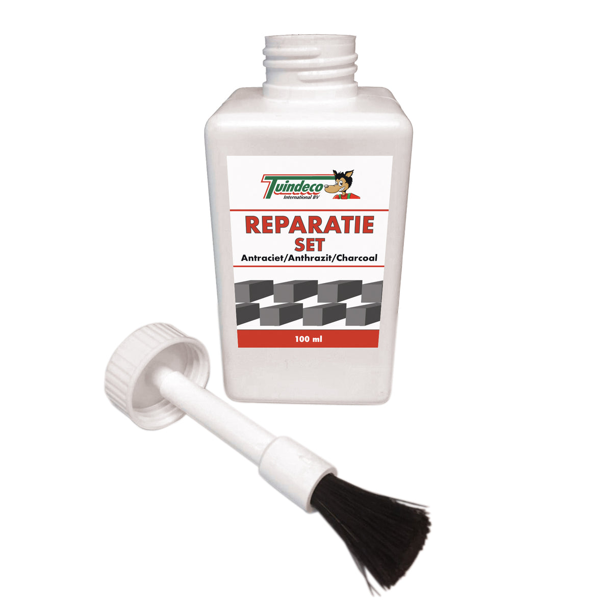 Kit de réparation BÉTON noir avec brosse 0,1 l
