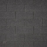 Dakshingles recht zwart