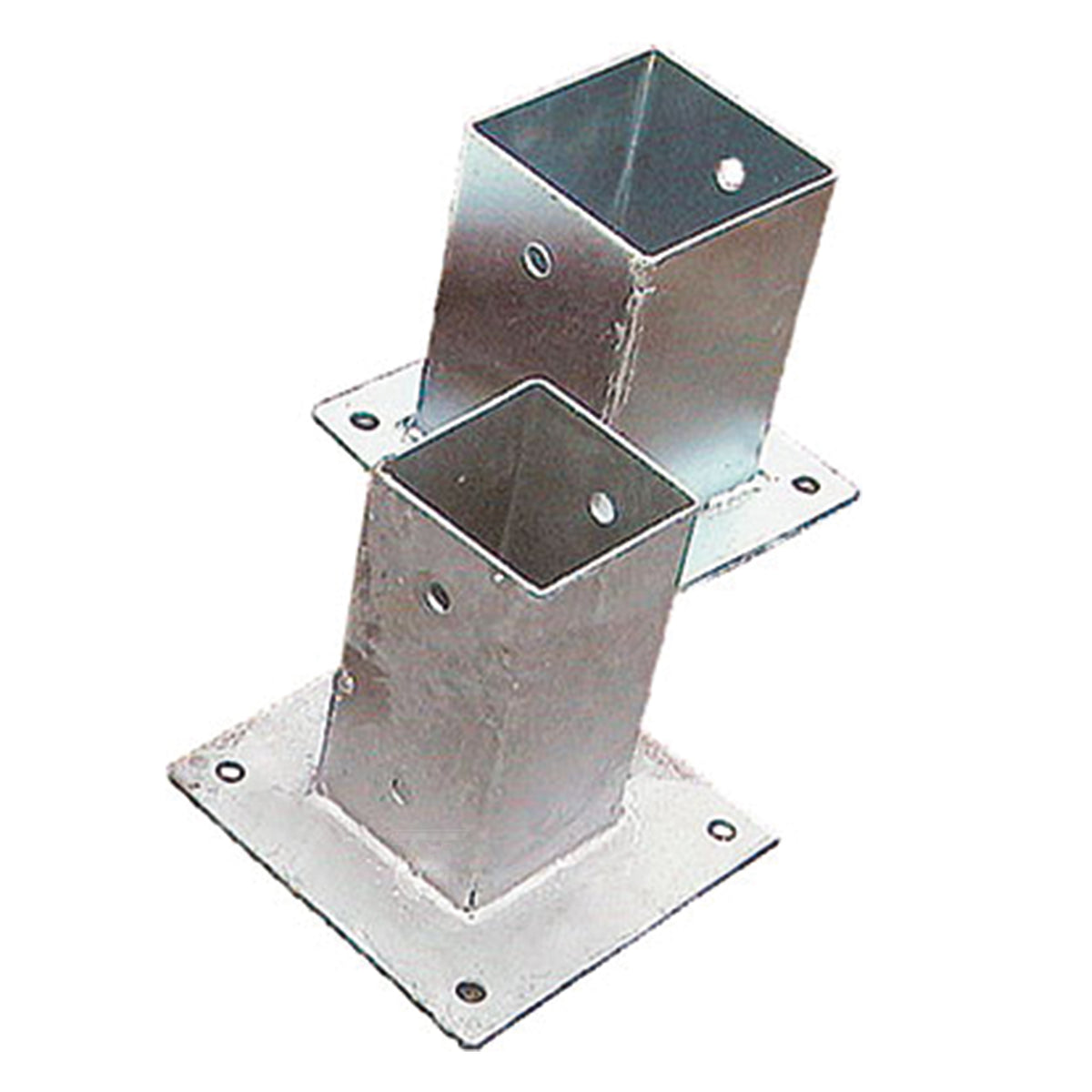 Pfostenhalter auf Platte 15,1x15,1x15cm