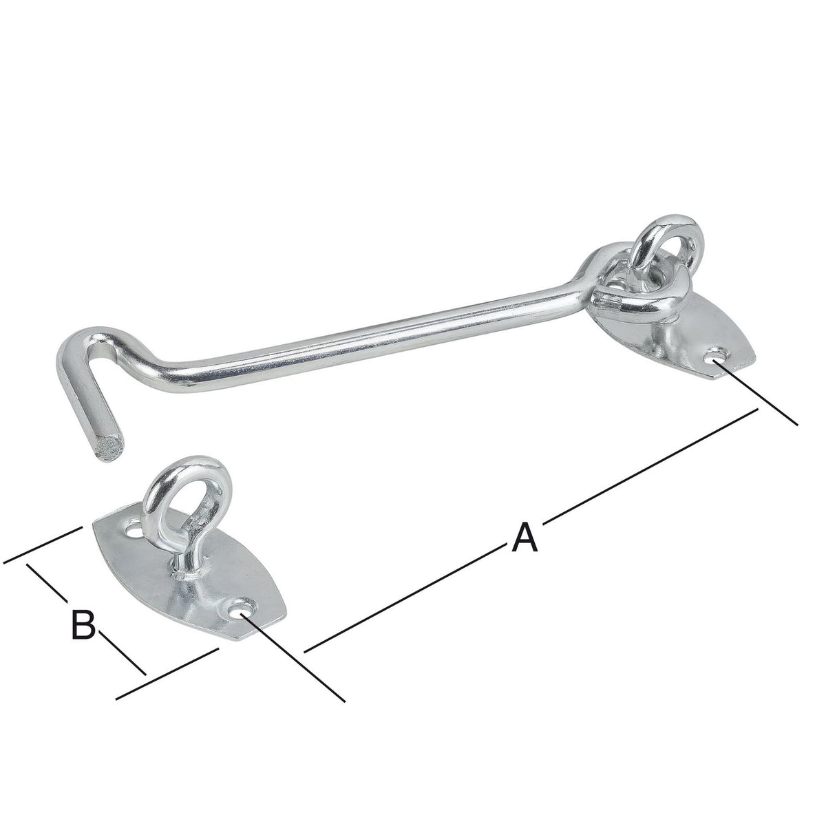 Windhaken 20cm verzinkt