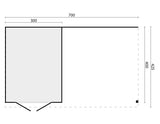 DHZ verblijf Hellendoorn horizontale wanden onbehandeld