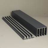 Jeu de guides latéraux 4 rails anthracite