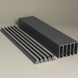 Jeu de guides latéraux 5 rails anthracite