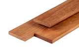 Hartholz-Terrassendiele Jatoba 2,1 x 14,5 x 580 cm glatt gehobelt – Dauerhaftigkeitsklasse 1