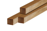 Poteau en bois dur raboté pointu 8,5x8,5x250cm